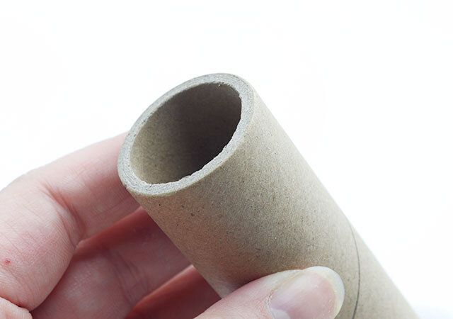 ダイソーの紙芯を使ったハンディラップ