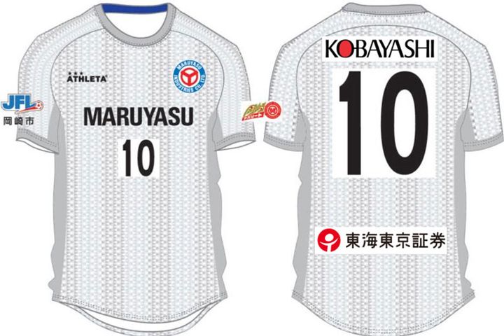 FCマルヤス岡崎、2024新ユニフォームを発表！今年はスタイリッシュな濃淡ストライプ