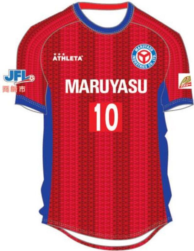 FCマルヤス岡崎、2024新ユニフォームを発表！今年はスタイリッシュな濃淡ストライプ