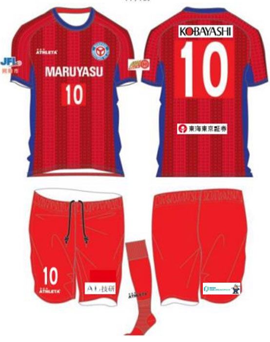 FCマルヤス岡崎、2024新ユニフォームを発表！今年はスタイリッシュな濃淡ストライプ