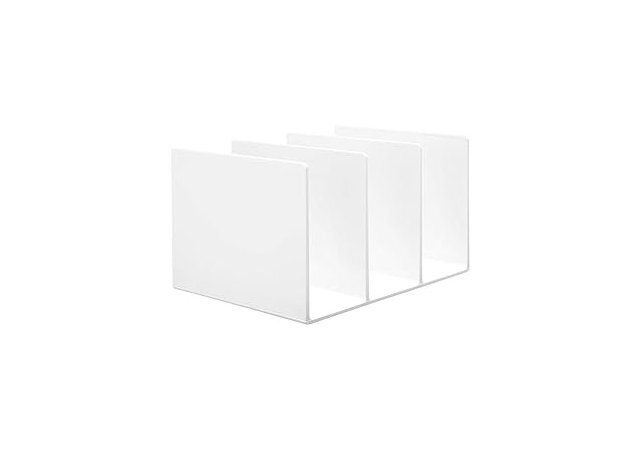 無印良品のスチロール仕切りスタンド・ホワイトグレー