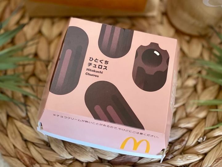 マクドナルド「ひとくちチュロス」