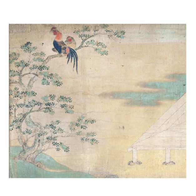 『法師物語絵巻』（部分）