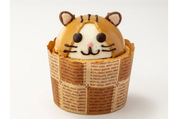 【NEW グランスタ東京限定】にゃらんシフォンケーキ1個／￥734（税込み） コロンバン（グランスタ東京／ B1改札内 銀の鈴エリア）