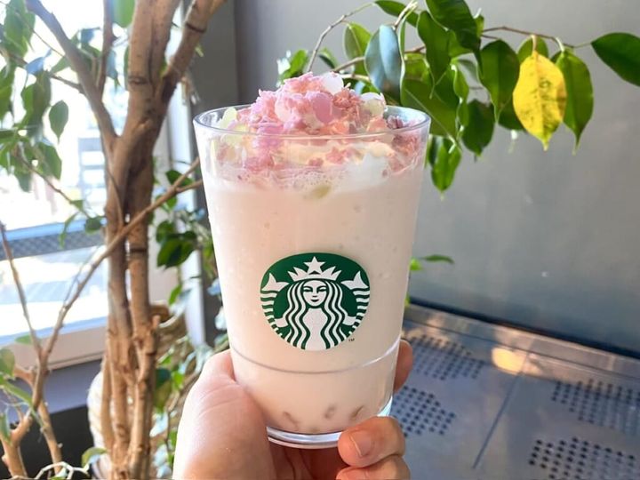 スタバ新商品「花見だんご フラペチーノ(R)」