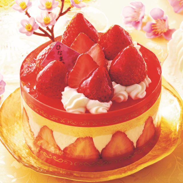 シャトレーゼ ひなかざりプレミアム苺フレジェ