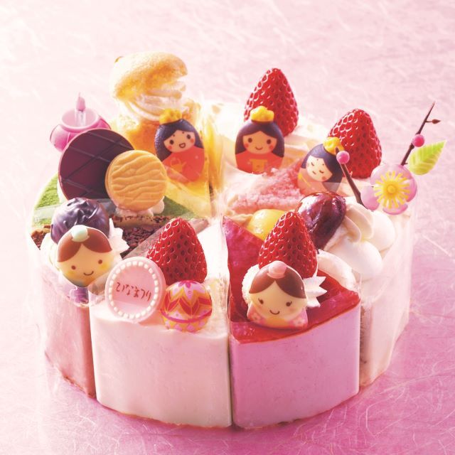 シャトレーゼ 桃の節句 アソートデコレーション