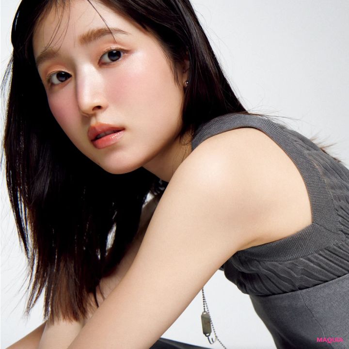 福本莉子 春メイク