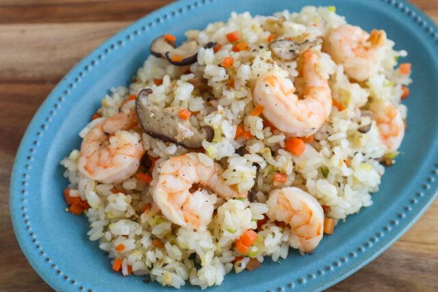 エスニックチャーハン レシピ 完成