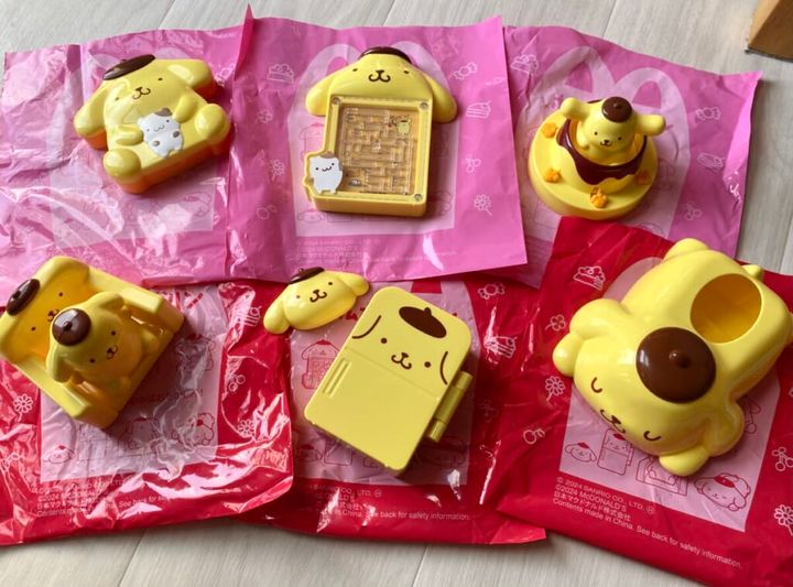 マクドナルド次回ハッピーセット「ポムポムプリン」