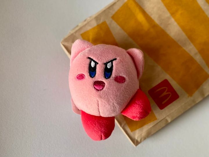 マック カービィハッピーセット「ジャンピングカービィ」