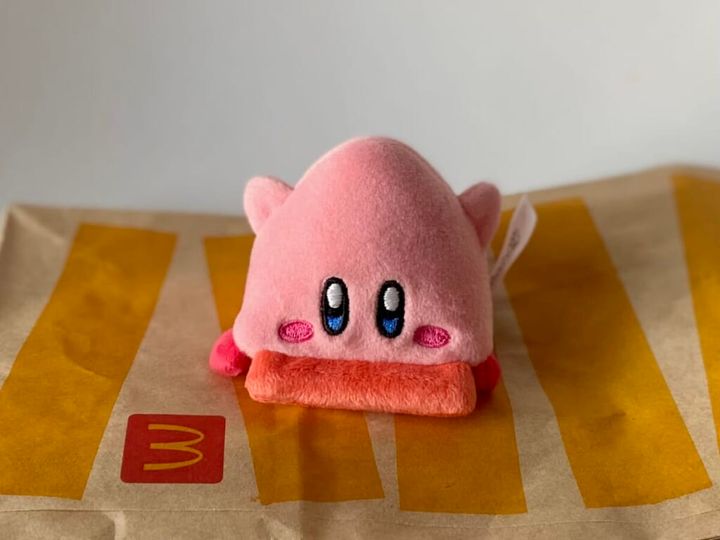 マック カービィハッピーセット「さんかくほおばり」