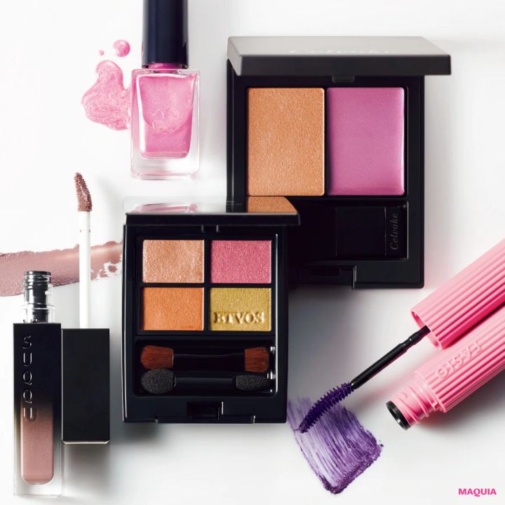 春メイク トレンド クワイエットカラー 透藤色