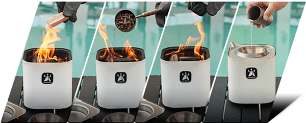 家でも炎が楽しめる！最新の卓上ストーブがカッコよすぎた