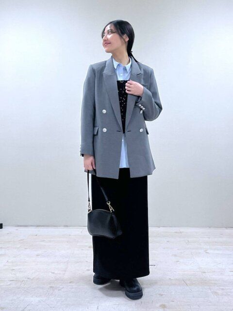 春のジャケットコーデ