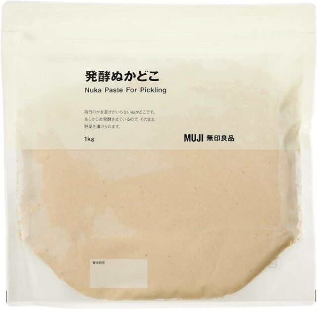 無印良品の発酵ぬかどこ