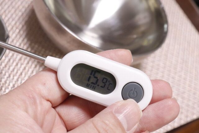 キャンドゥのデジタルクッキング温度計の最低温度