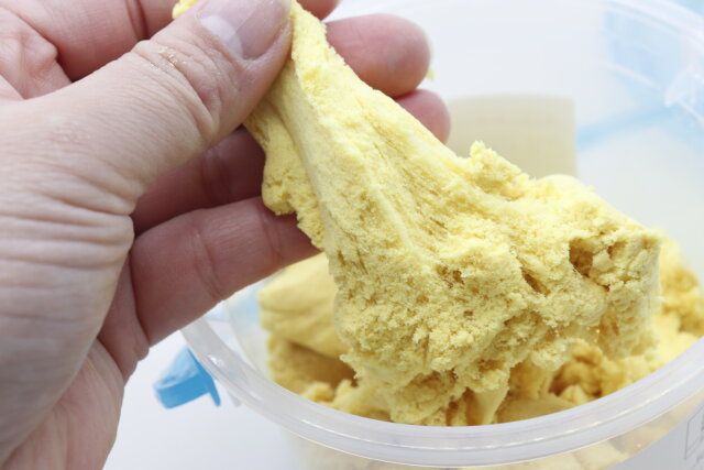 スリーピーのおうちでふしぎな砂あそびは不思議な質感がクセになる