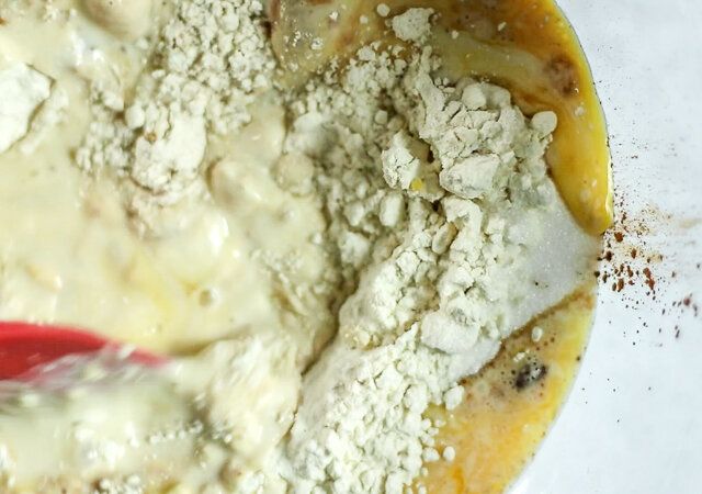 シナボン シナモンロール レシピ 生地をよく混ぜる