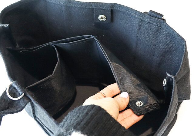 仕切りの取り外し