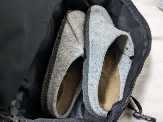 靴を収納できる