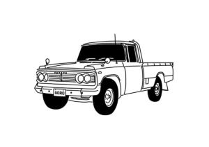 トヨタ・スタウトのイラスト