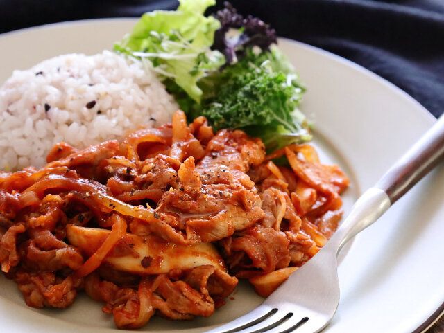 薄切り肉のポークチャップ レシピ