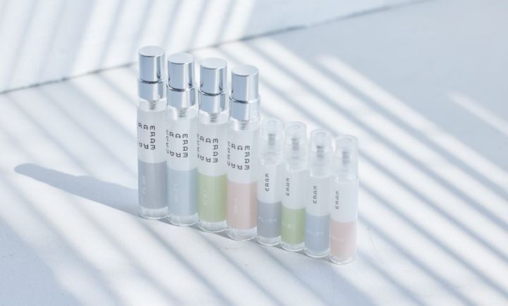 好みの香りを提案してくれる香水サービス《ERAM》初リアル店舗を、大丸松坂屋百貨店のショールーミングスペース「明日見世」に出品