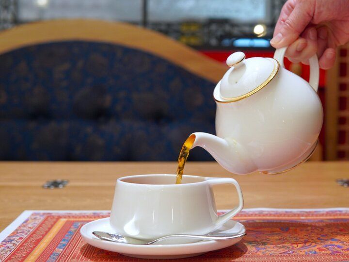 組子箱から漂ういちごの甘い香りに心弾むティータイム♪横浜「水信ブルック＆ファクトリー」