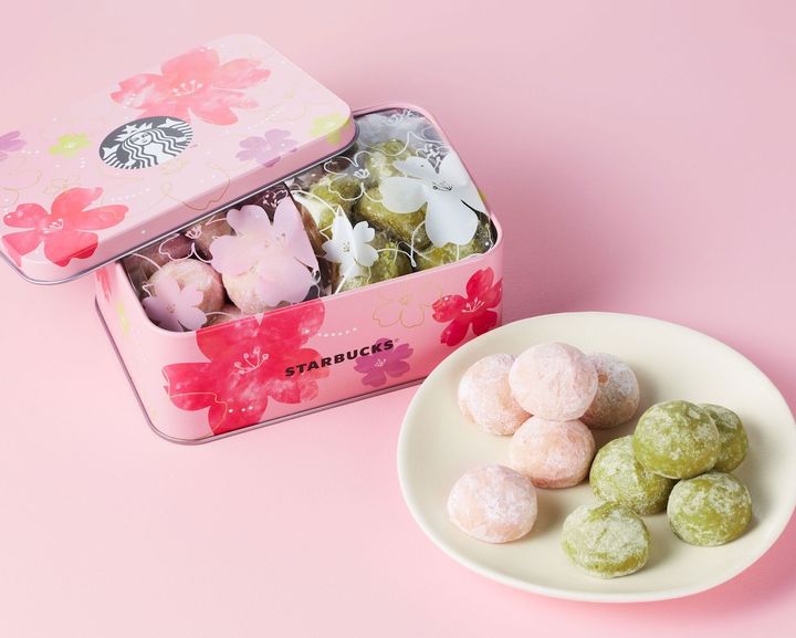 「2種のボールクッキー（さくら&抹茶）」2190円（持ち帰り）