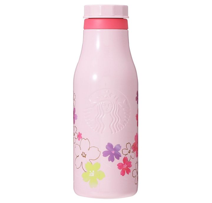 「SAKURA2024ステンレスロゴボトルベビーピンク」473ml 4900円