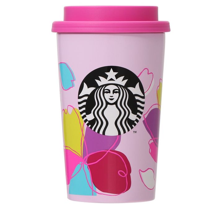 「SAKURA2024ステンレスTOGOカップ タンブラーカラフルペタル」355ml 4400円