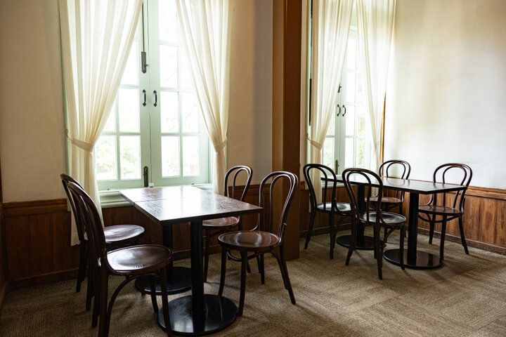 島根・松江でカフェするなら、レトロかわいい洋館内の「亀田山喫茶室」へ