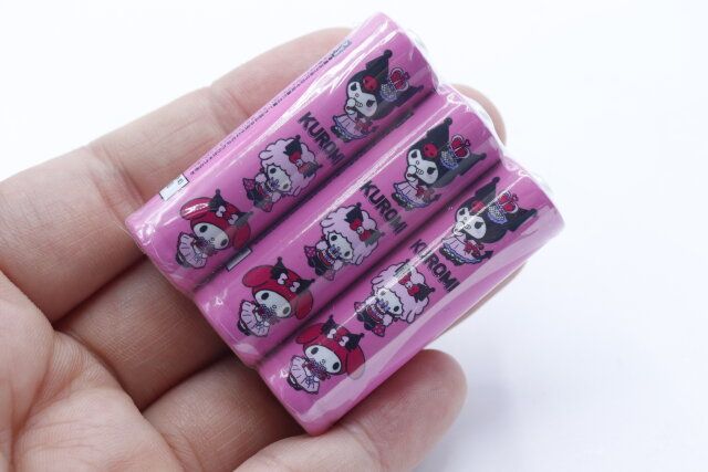 ダイソーのサンリオ電池