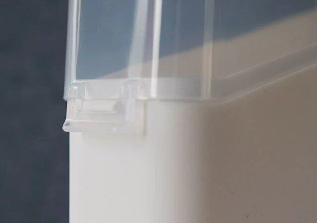 セリアのチーズがスッキリ入るケースは開け閉めも簡単