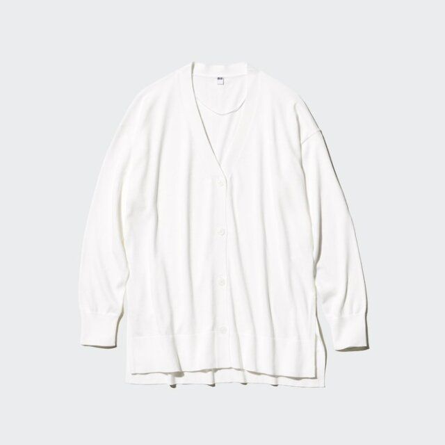 ユニクロの2024年春おすすめのカーディガン