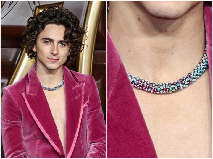 画像3: ティモシー・シャラメがカルティエとのコラボネックレスを着用