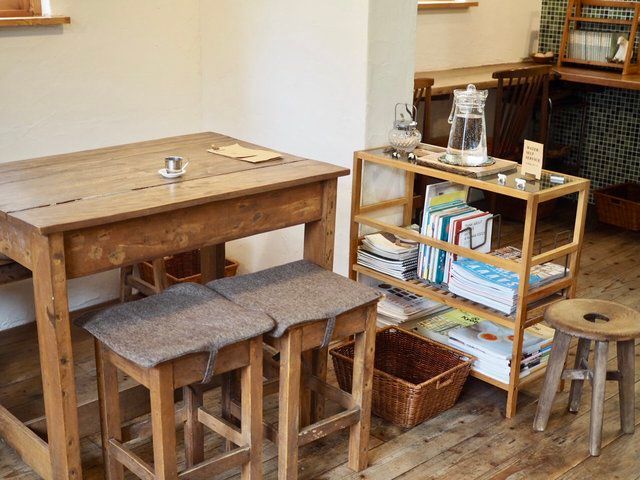 喫茶ムギの店内