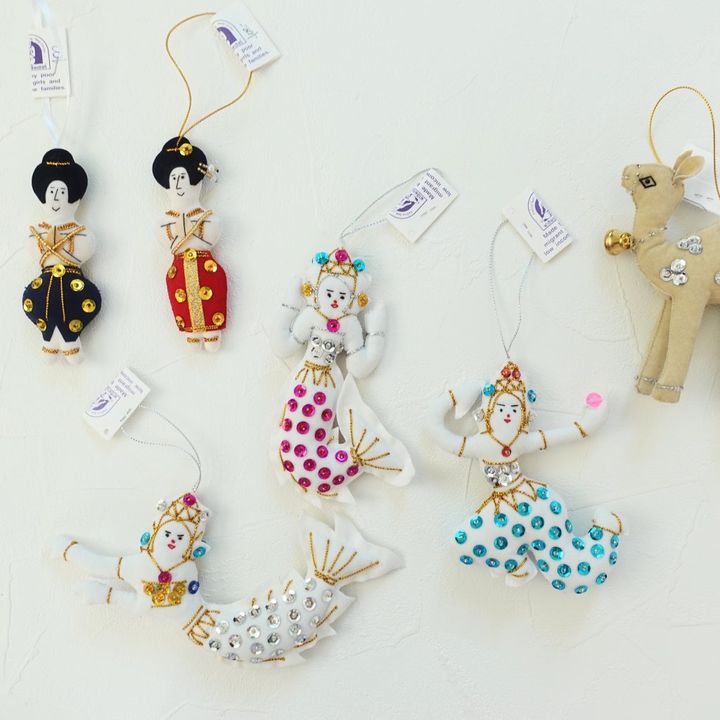 フェアトレードのオーナメント