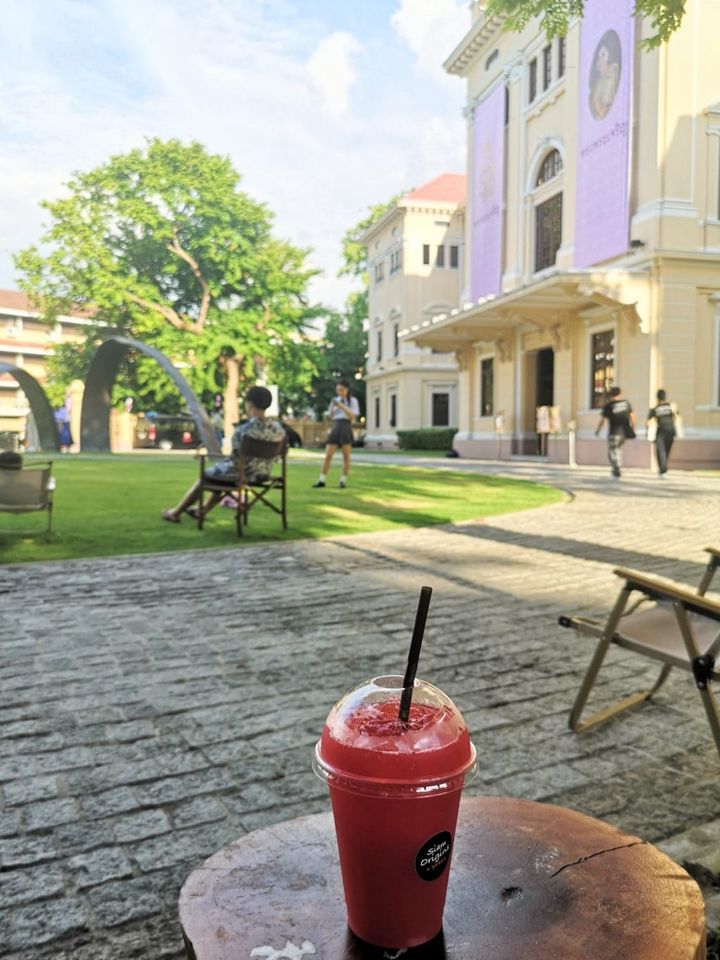 「サイアム博物館（Museum of Siam）」のお庭も居心地がよくて好きな場所