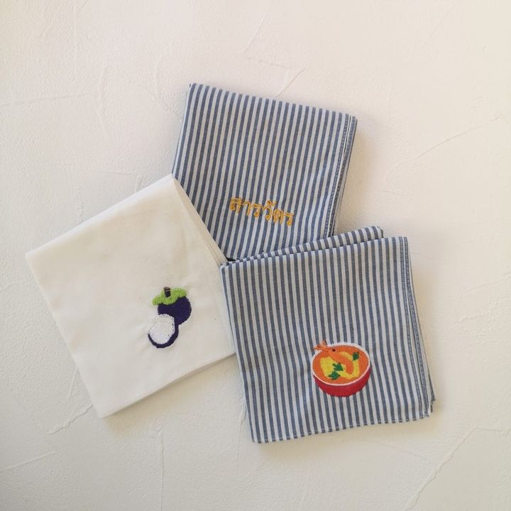 無印良品のタイ限定刺繍