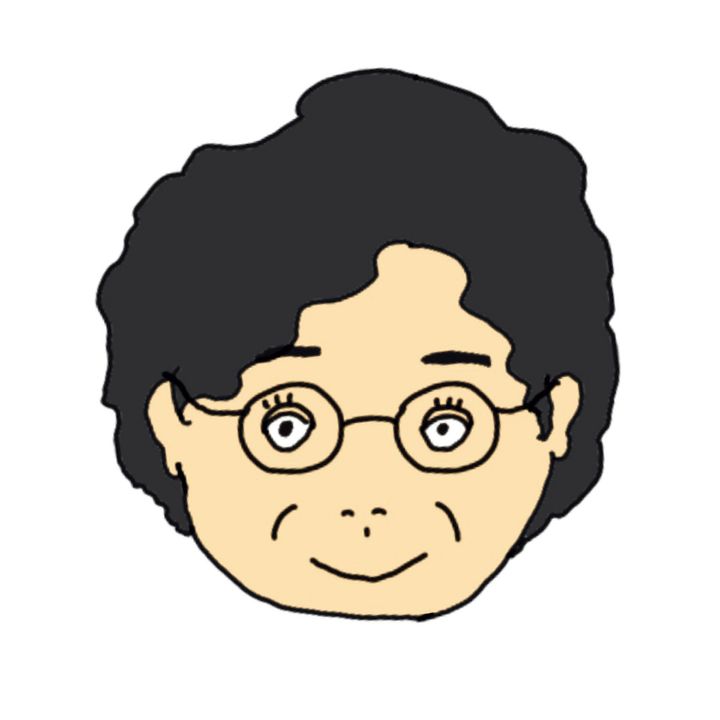 おばさんのイラスト