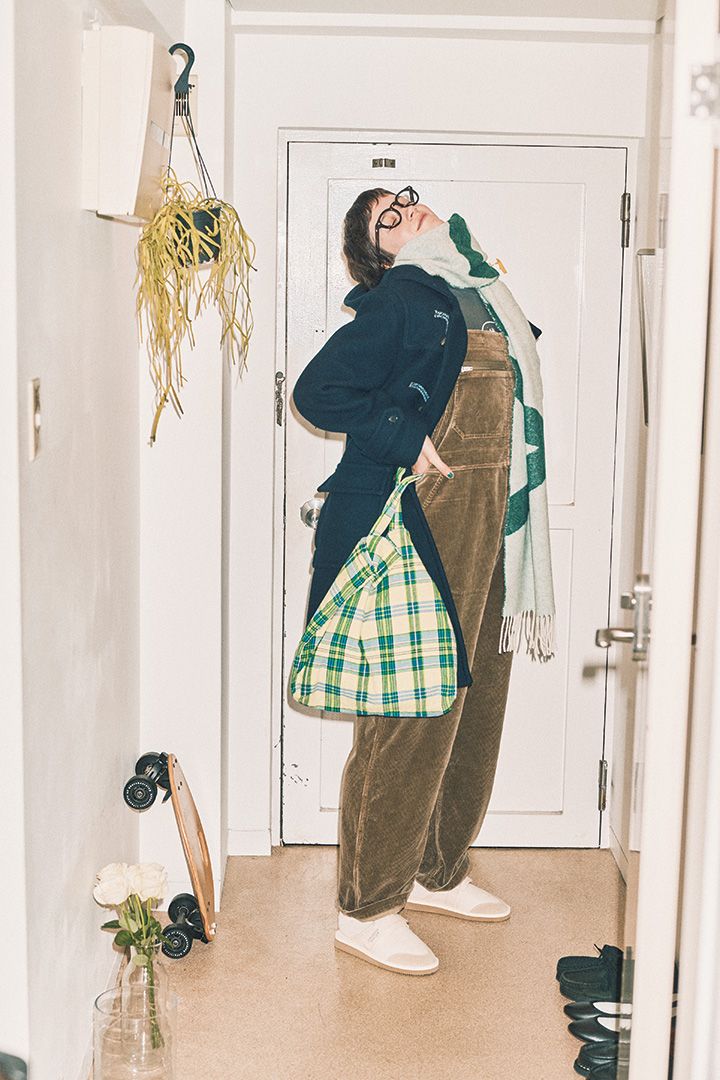 ダッフルコートとオールインワンのぬくぬくコーデ【本日のFUDGE GIRL-2月21日】