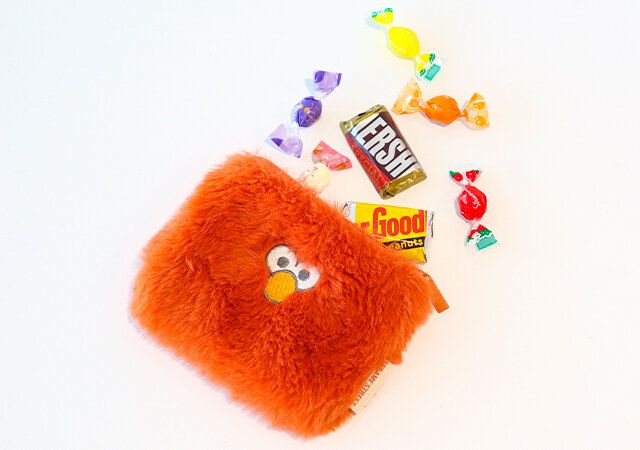 SPRiNG4月号の付録のエルモは軽食袋にも使える