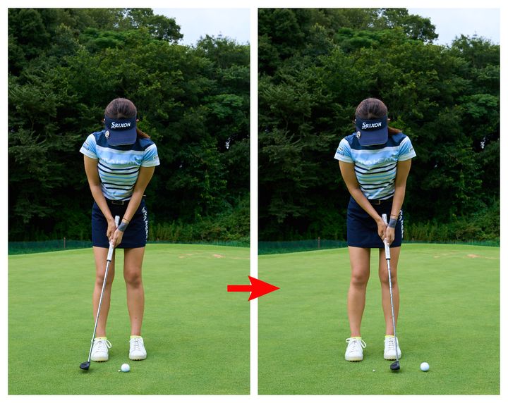 ティーに当てずに“打つだけ”！パットの簡単な上達法を女子プロが解説