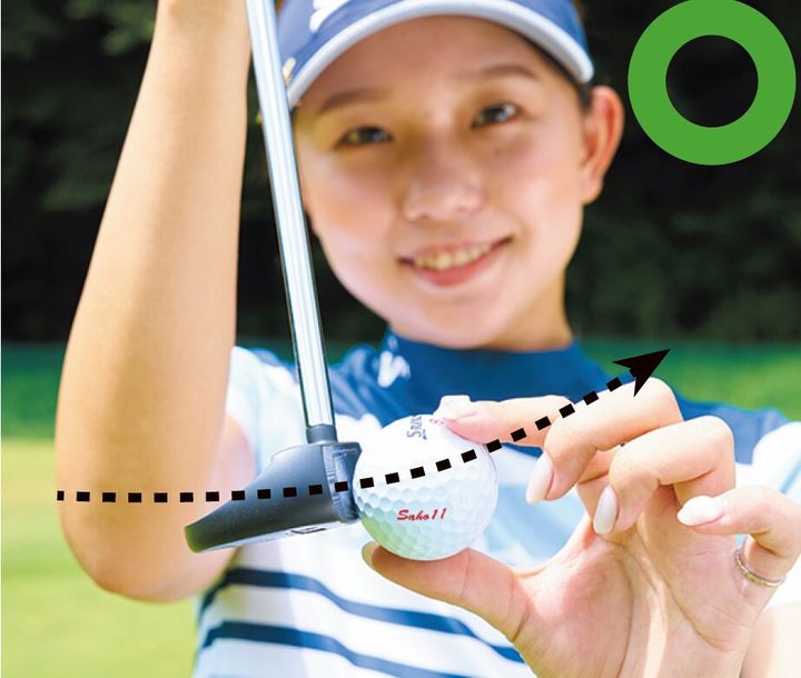 ティーに当てずに“打つだけ”！パットの簡単な上達法を女子プロが解説