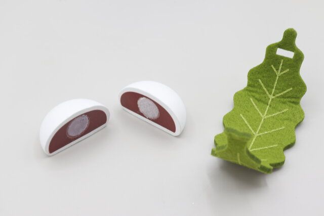 セリアの木製おままごと お餅のギミック