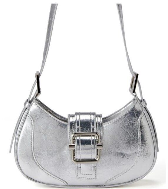 GRLレザーラウンドミニショルダーバッグ