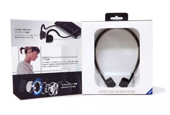 ゲオ・オリジナル「骨伝導ワイヤレスヘッドホン」のスペック1