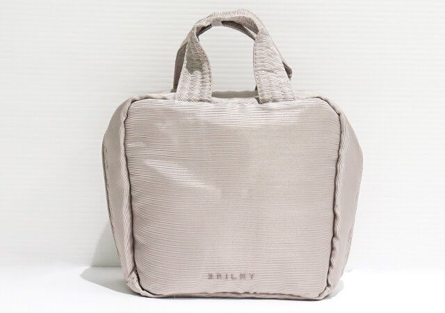 BRILMY 中身が見えて時短がかなう ズボラに優しいコスメポーチ 正面